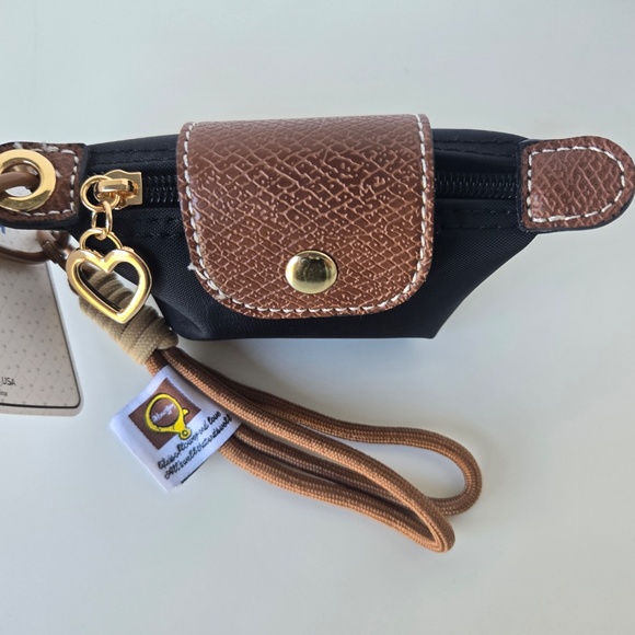 Mini Flap Bag Keychain Charm - Picture 4 of 7